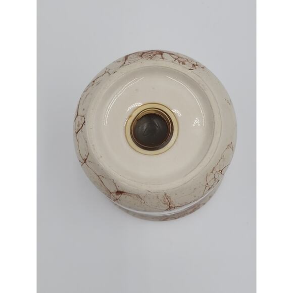 Vintage Croscill Cotswold Roses Toothbrush Holder Shabby Chic - Picture 5 of 9